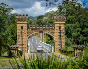 Hampden Bridge in Kangaroo Valley