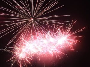 Fireworks at the Friendly Inn, Kangaroo Valley