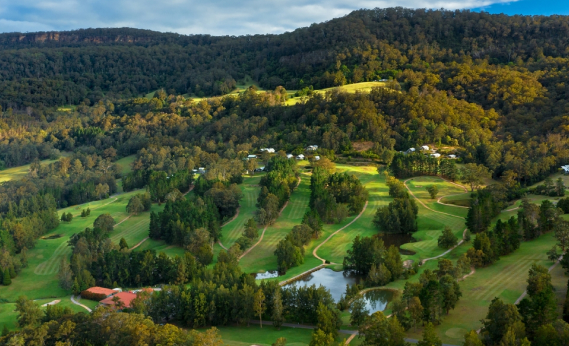 Kangaroo Valley Aerial Shot
