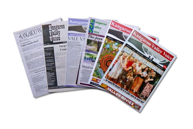 Kangaroo Valley Voice Paper Covers