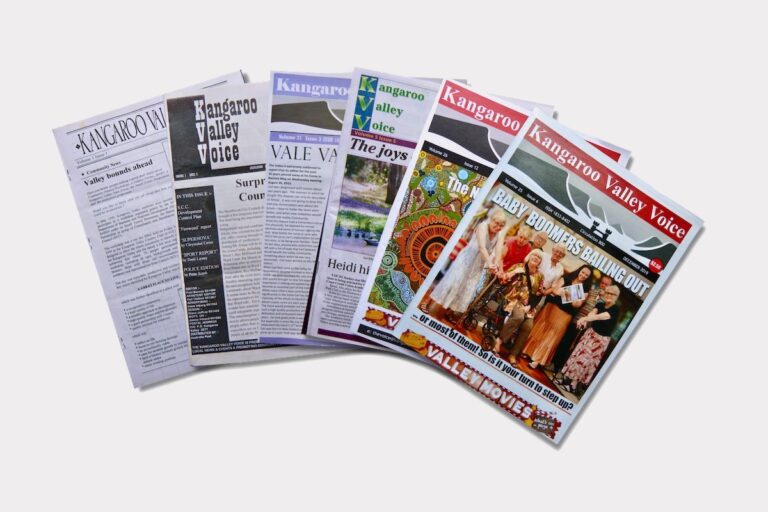 Kangaroo Valley Voice Paper Covers