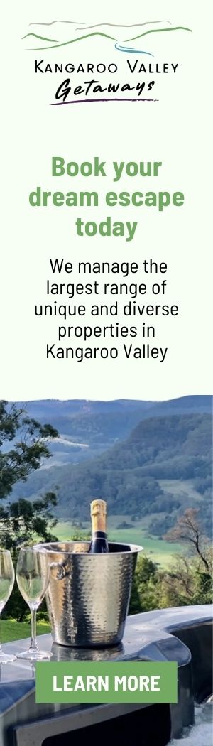 Kangaroo Valley Getaways advertisement