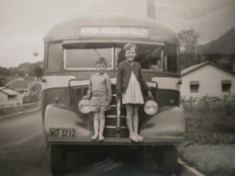 Kangaroo Valley School Bus in 1962