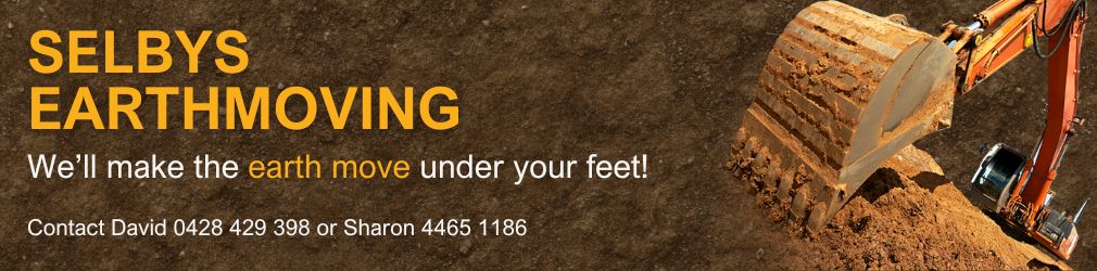 Selbys Earthmoving advertisement